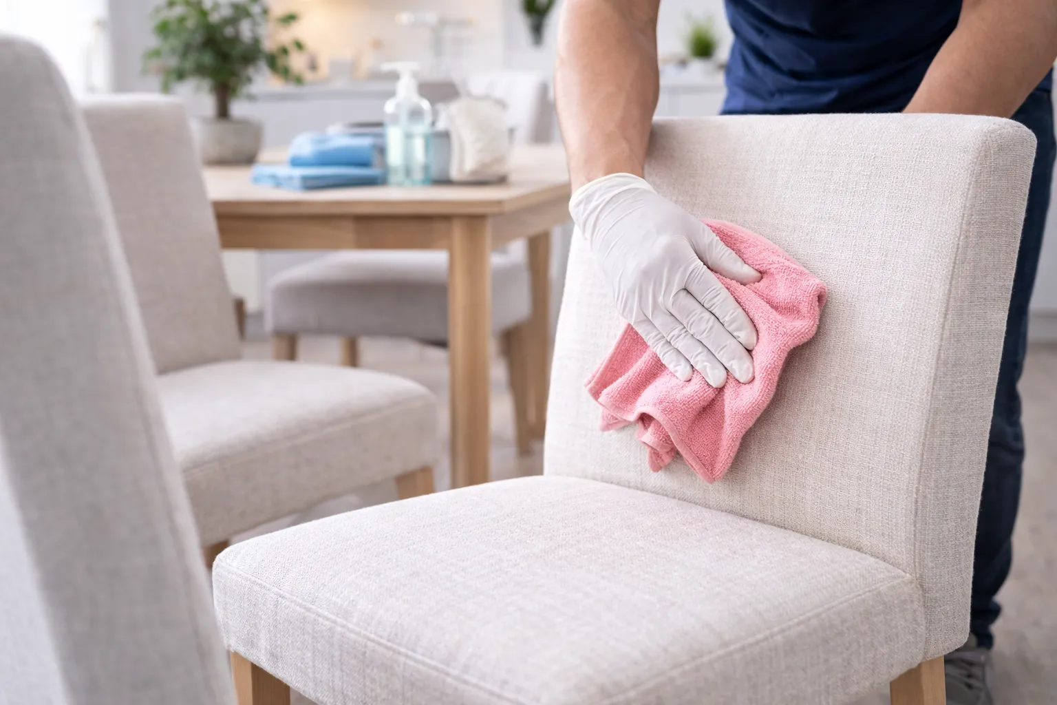 Schonende Reinigung Empfindlicher Und Heller Stühle